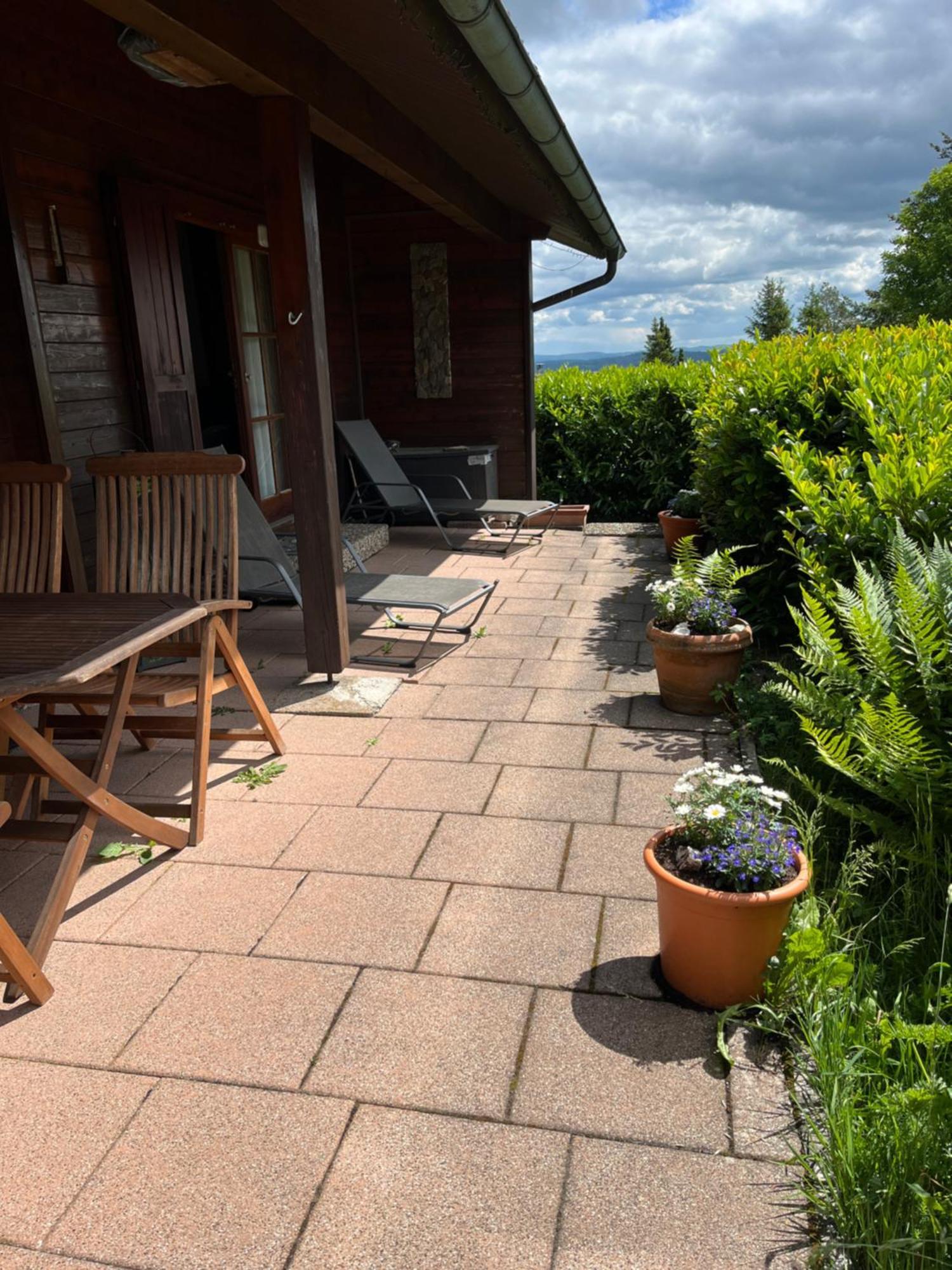 Blockhaus Ferienzauber II Villa Bromskirchen Exterior foto