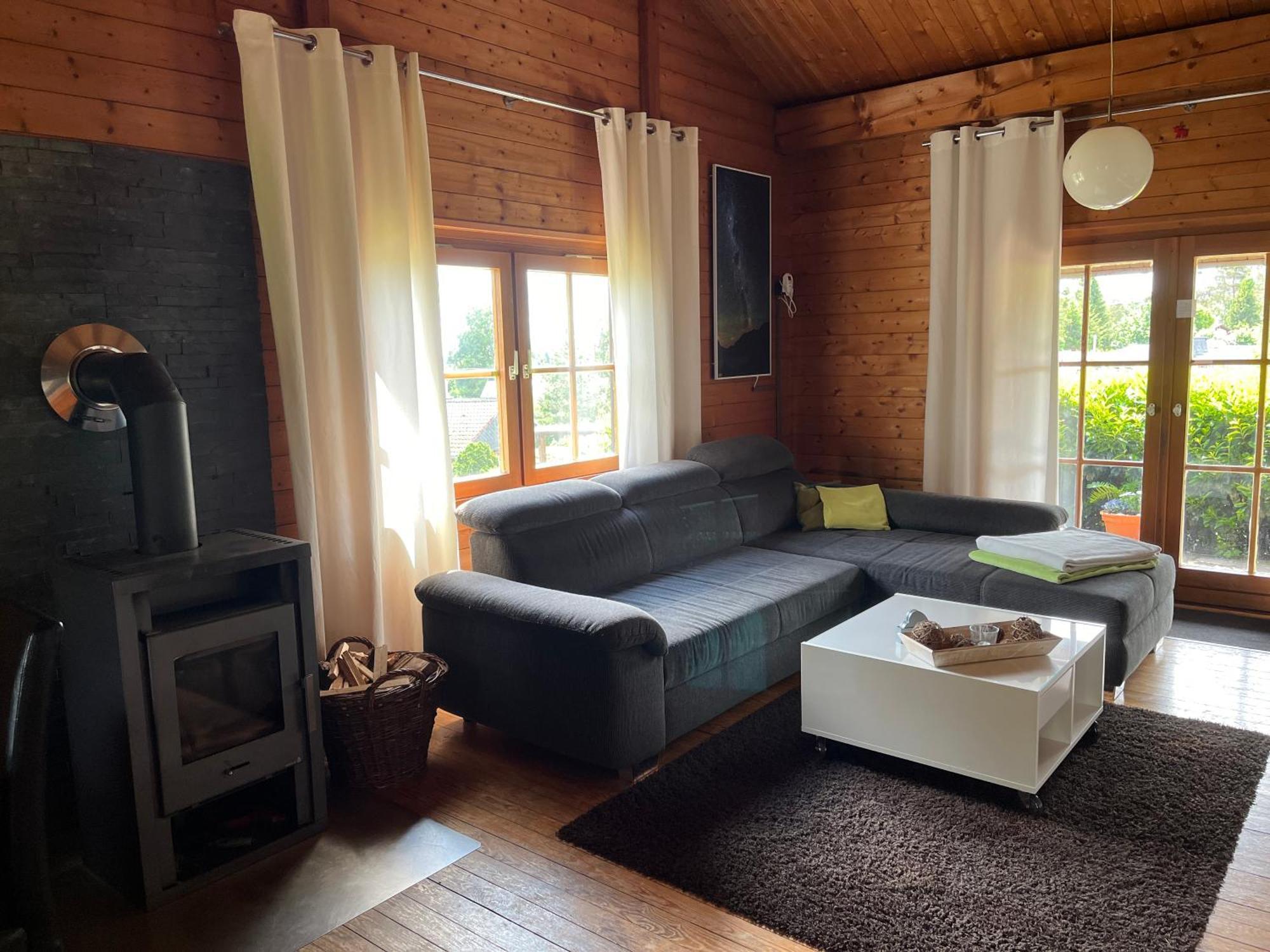 Blockhaus Ferienzauber II Villa Bromskirchen Exterior foto